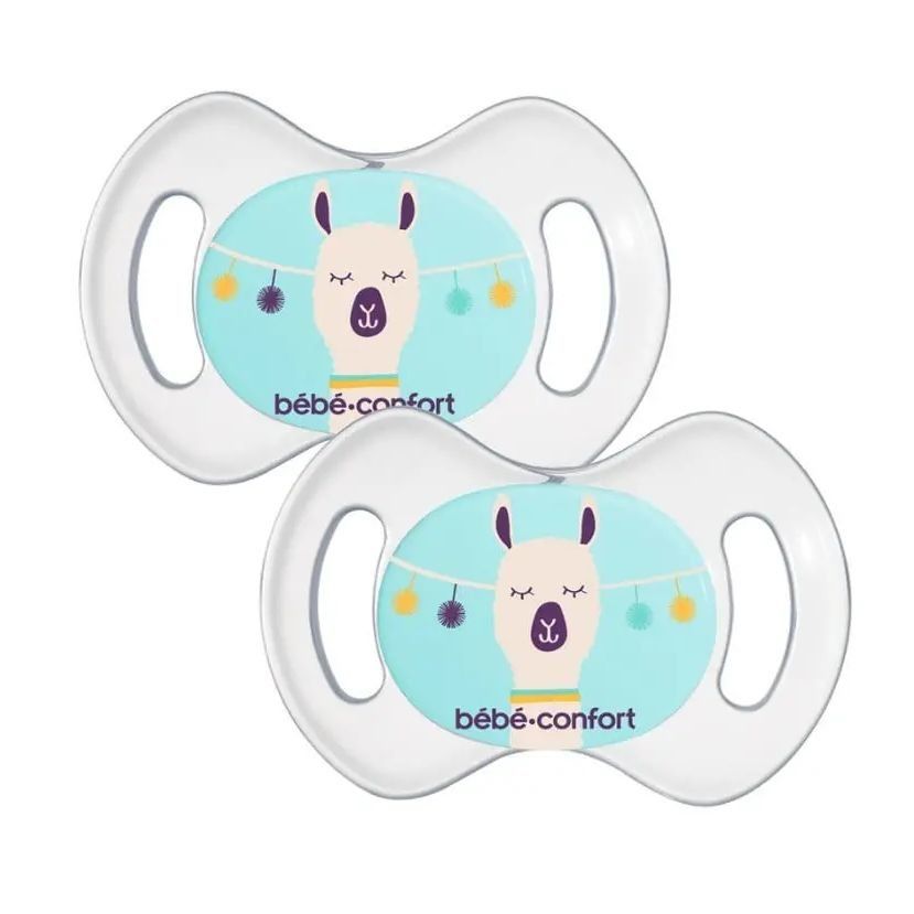 Пустушка силіконова BEBE CONFORT 2 шт NEWBORN PHYSIO DUMMY Bolivia