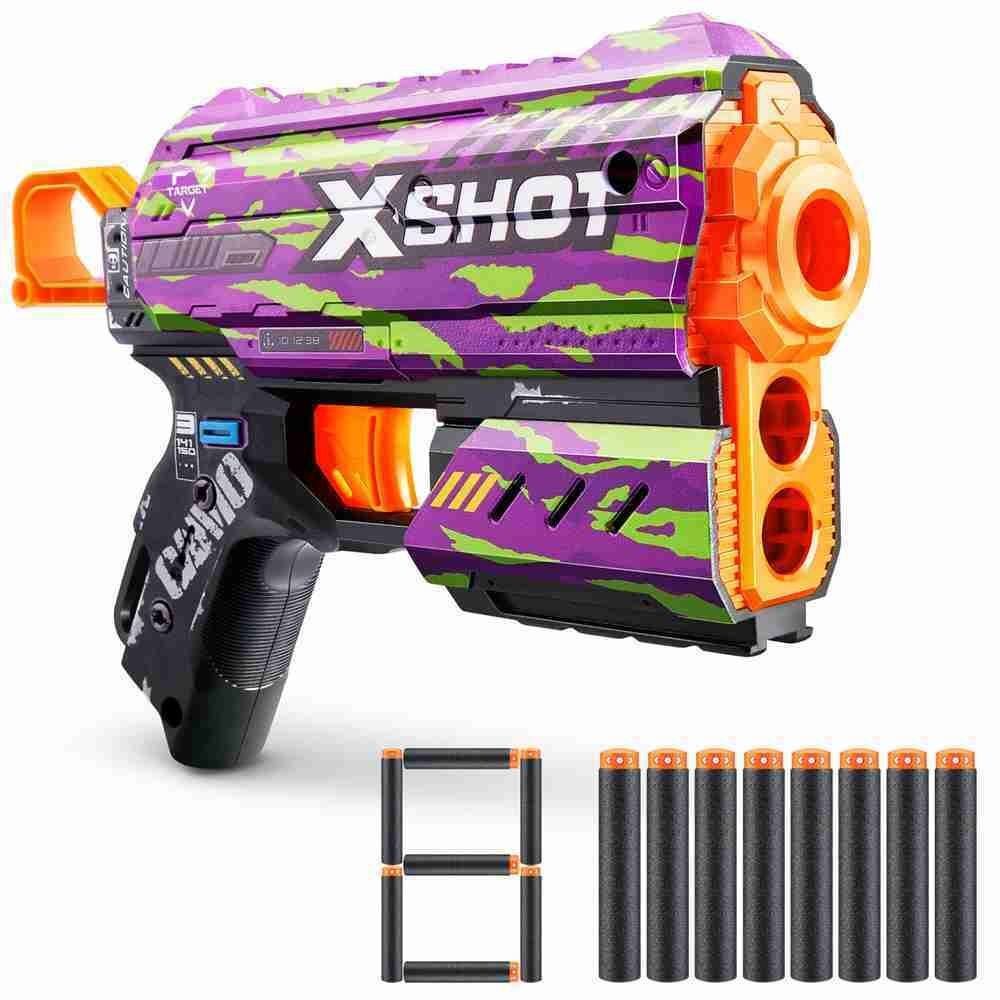 Швидкострільний бластер X-SHOT Skins Flux Crucifer (8 патронів), 36516J