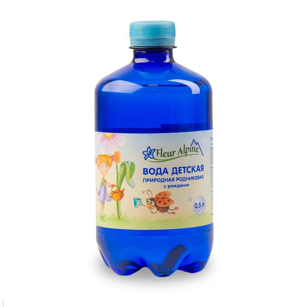 Вода дитяча природня джерельна Fleur Alpine, 0.5 л