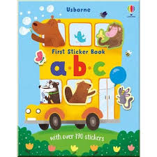 First Sticker Book abc
