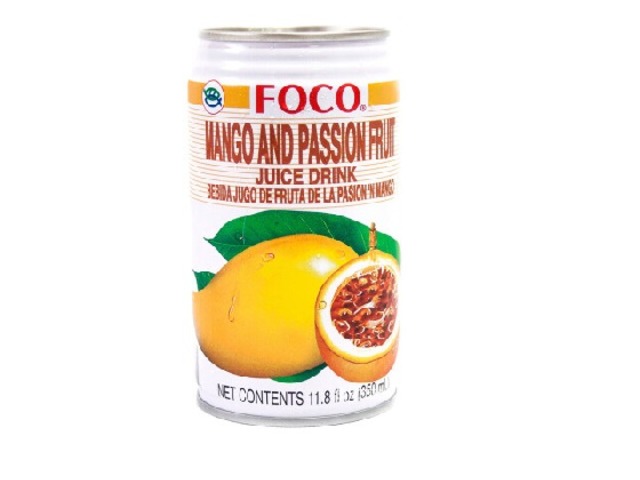 Сік "Foco" з Манго 0.35л. жестяна банка  1шт  (2881)