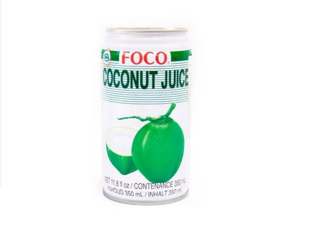 Сік "Foco" з Кокоса 0.35л. жестяна банка  1шт  (2882)