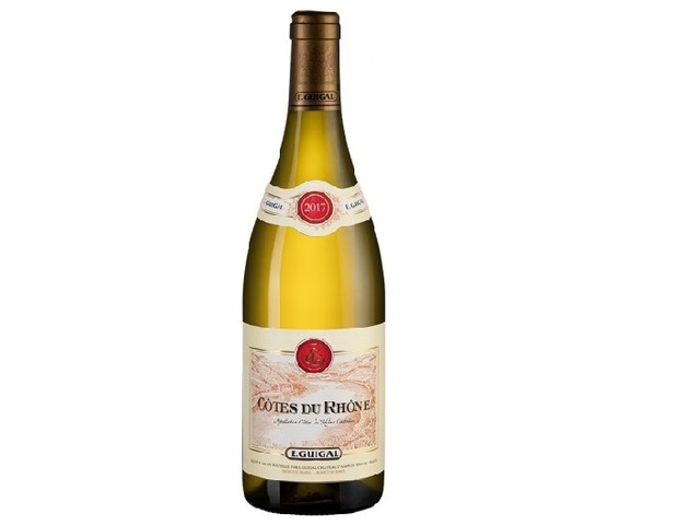 Вино E.Guigal, Cotes-du-Rhone Blanc Біле Сухе 0,75 л. Франція  1шт (7575)