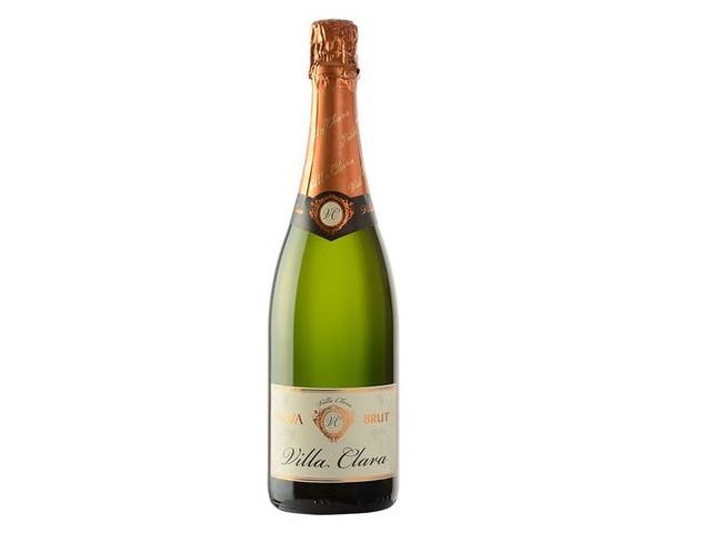 Вино Villa Clara Cava Brut біле брют ігристе 0.75л Іспанія  1шт  (9857)