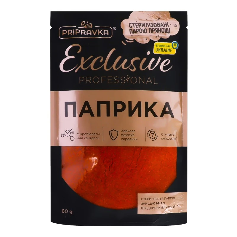 Паприка мелена Exclusive Professional Приправка, 60 г