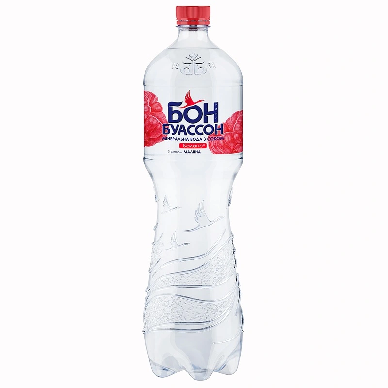 Вода сильногазована Малина Бон Буассон, 1.5 л