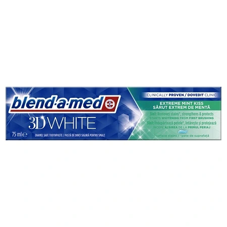 Зубна паста 3D White Екстремальний .Blend-a-med, 75 мл