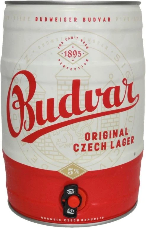 Пиво світле Budwеiser ж/б Budvar, 5 л