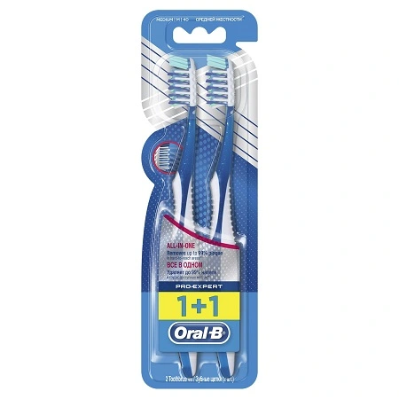 Зубна щітка Pro-Expert Oral-B, 1+1 шт
