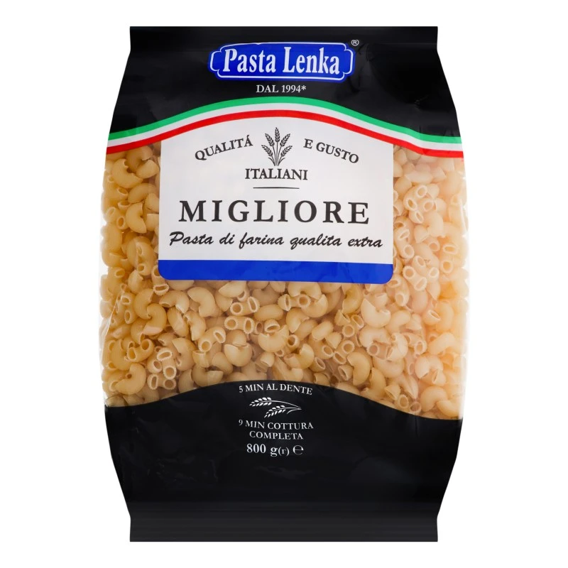 Макаронні вироби Ріжки Pasta Lenka, 800 г