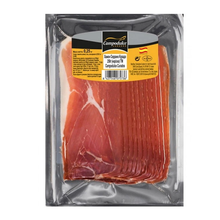 Хамон Serrano Curado Campodulce Curados, 250 г