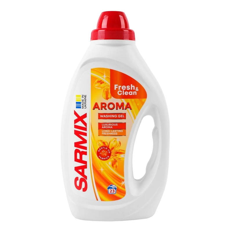 Засіб рідкий для прання  ALL-IN-ONE Sarmix, 900 мл