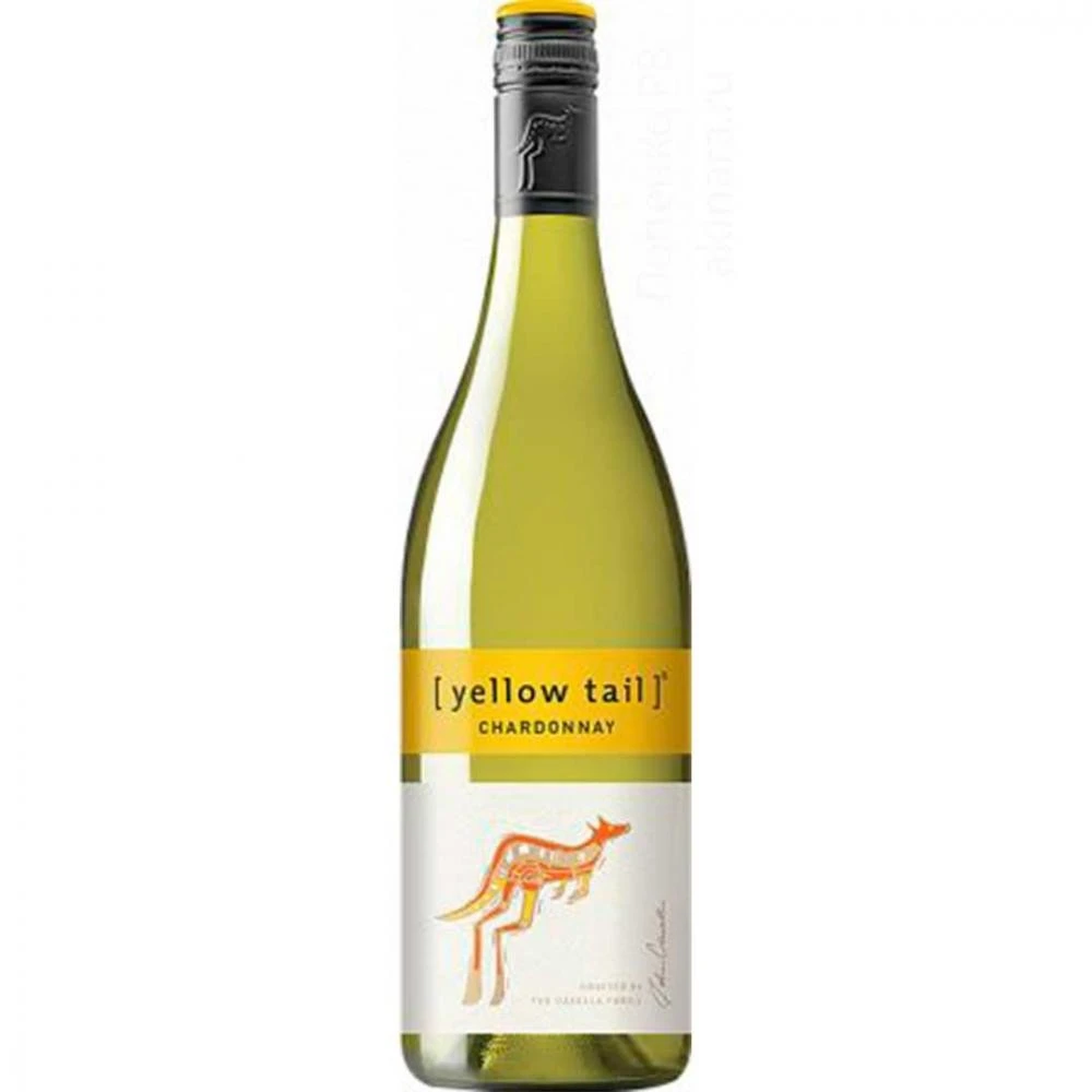 Вино біле напівсухе Chardonnay Yellow Tail, 0.75 л