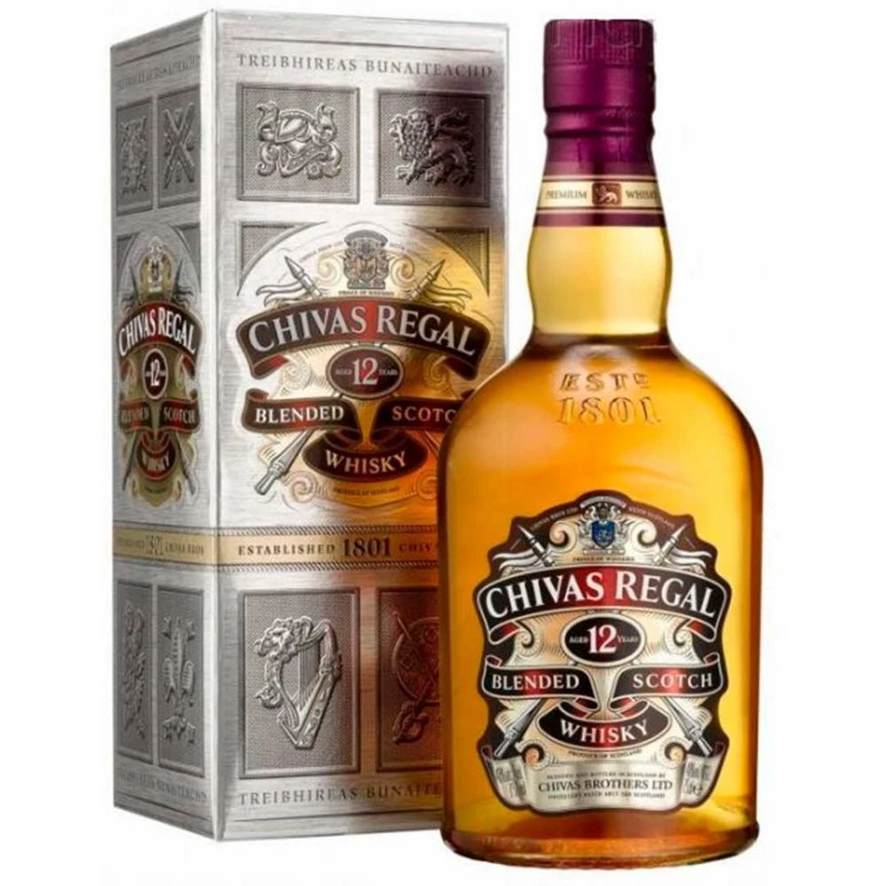 Віскі шотландський Chivas Regal 12 років витримки, 0.5 л
