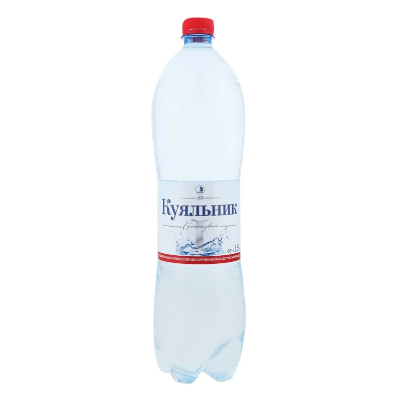 Вода газована 1 Куяльник, 1.5 л