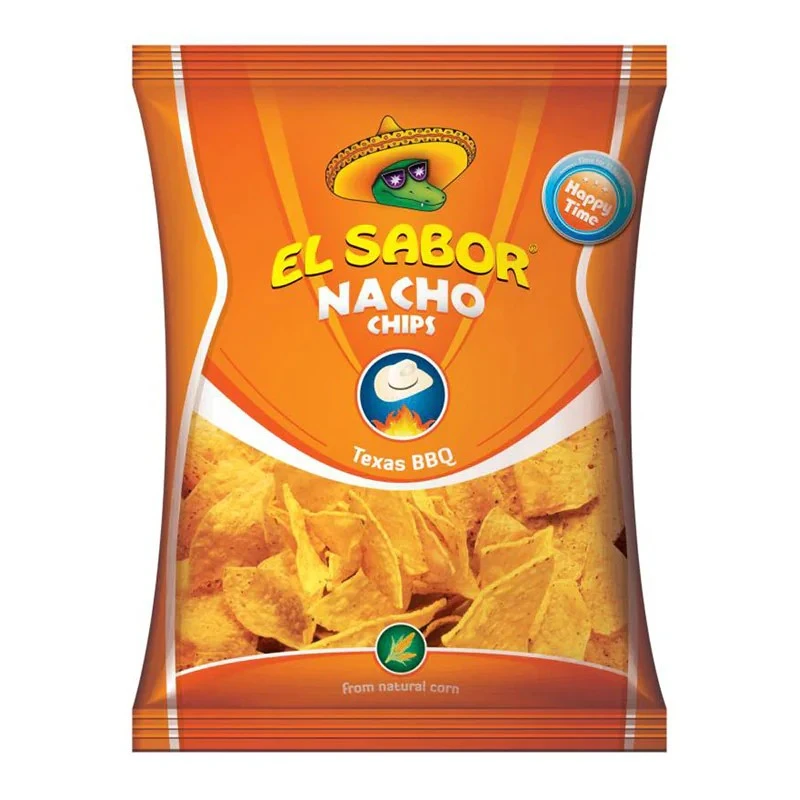 Чіпси кукурудзяні зі смаком барбекю El Sabor Nacho, 225 г