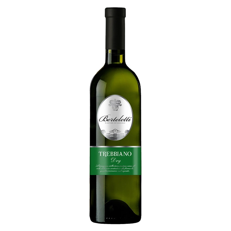 Вино біле сухе Terebbiano Berteletti, 0.75 л