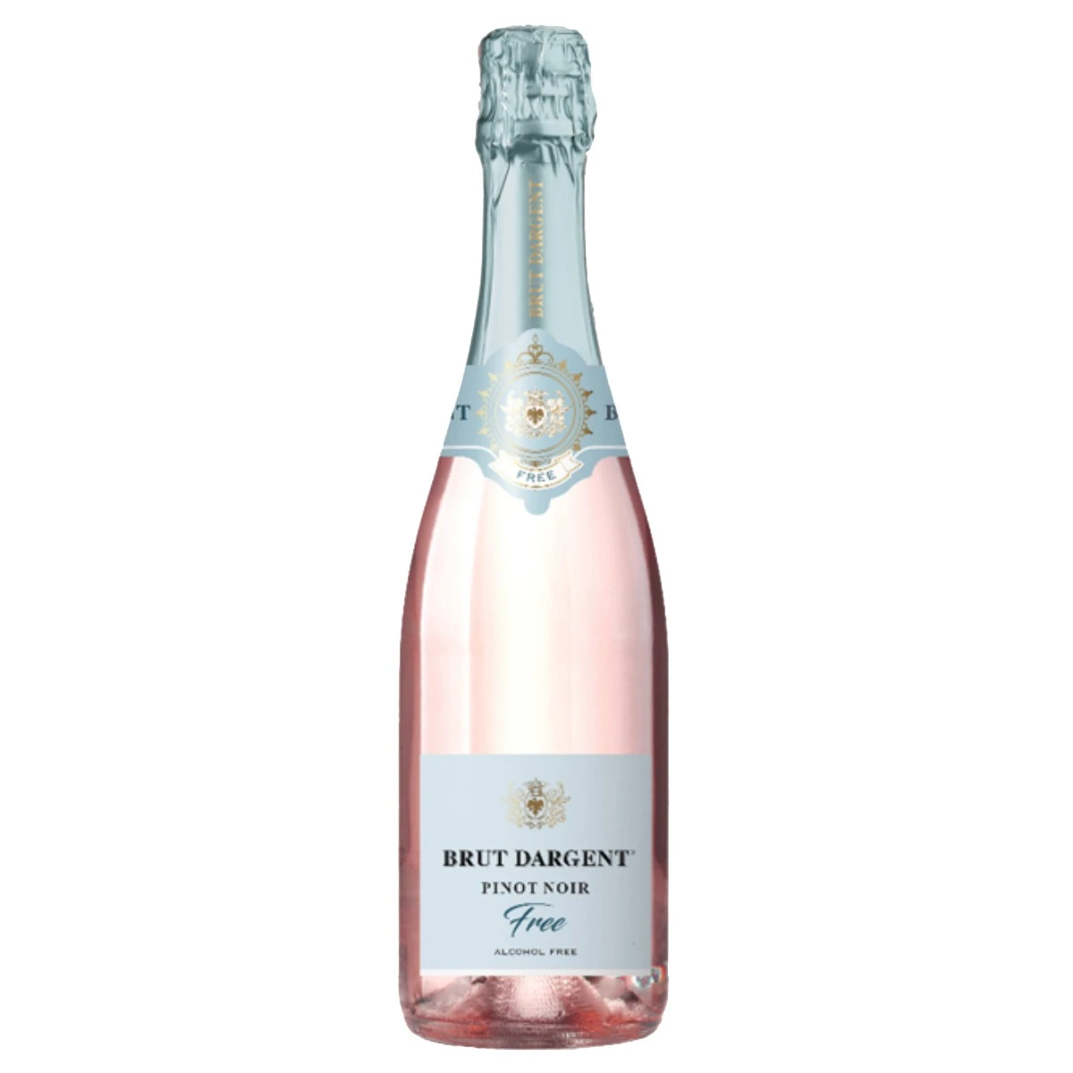 Вино безалкогольне ігристе рожеве Pinot Noir Brut Dargent, 0.75 л