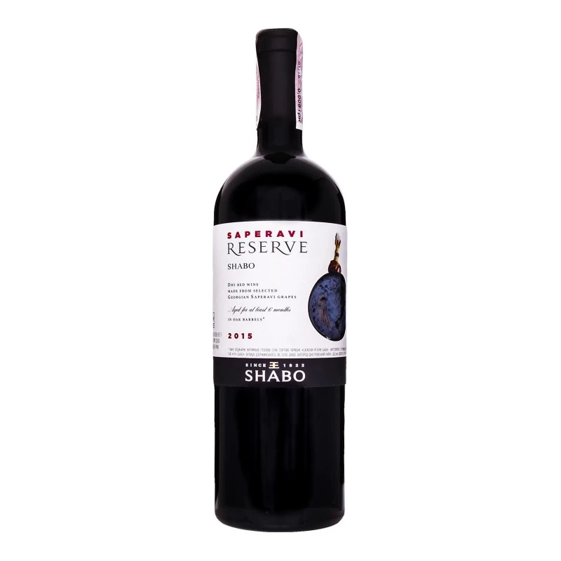 Вино червоне сухе Saperavi Reserve Shabo, 0.75 л