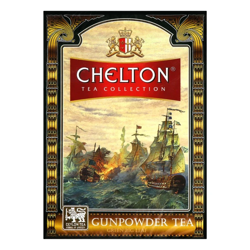 Чай листовий зелений Gunpowder Chelton, 100 г