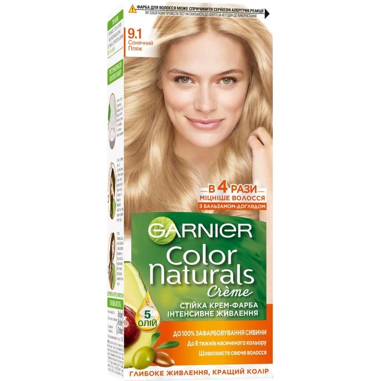 Фарба для волосся Garnier Color Naturals Солнечный пляж, 110 мл