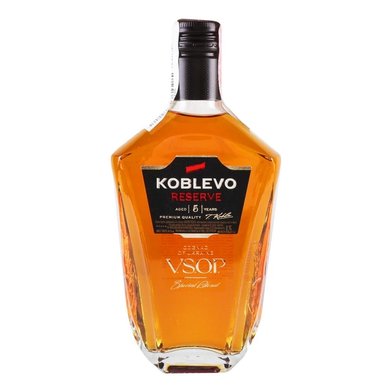 Коньяк 5 зірок Reserve Koblevo, 0.25 л