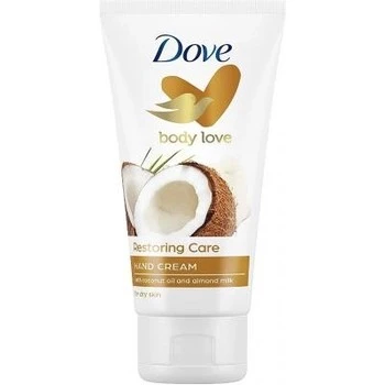 Крем для рук з кокосовою олією та мигдальним молочком Dove, 75 мл