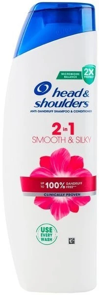 Шампунь та бальзам-ополіскувач проти лупи Head&amp;Shoulders, 330 мл