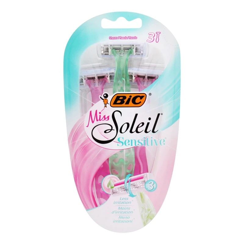 Бритва із 3 лезами Miss Soleil Sensitive BIC, 3 шт/уп.