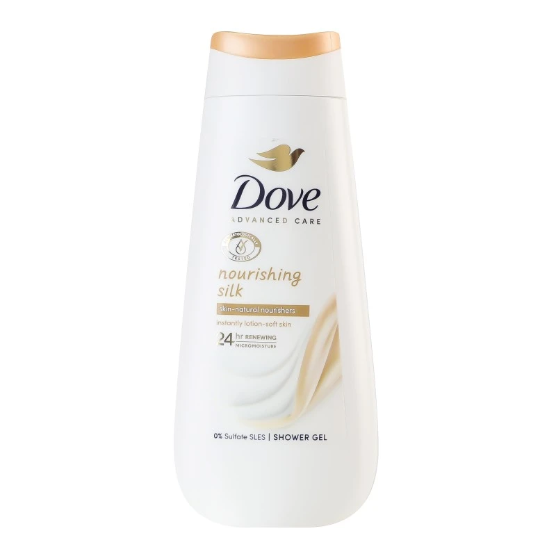 Гель для душу Nourishing Silk Dove, 225 мл