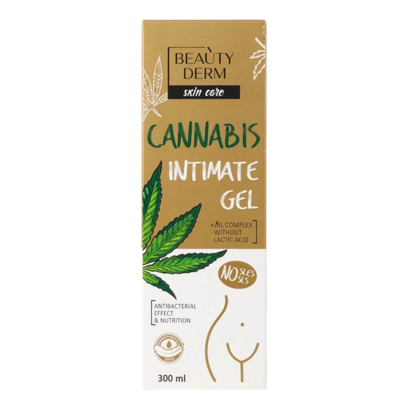 Гель для інтимної гігієни Cannabis Beautyderm, 300 мл