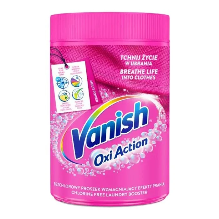 Засіб для видалення плям для тканин порошкоподібний Oxi Action Vanish 625г