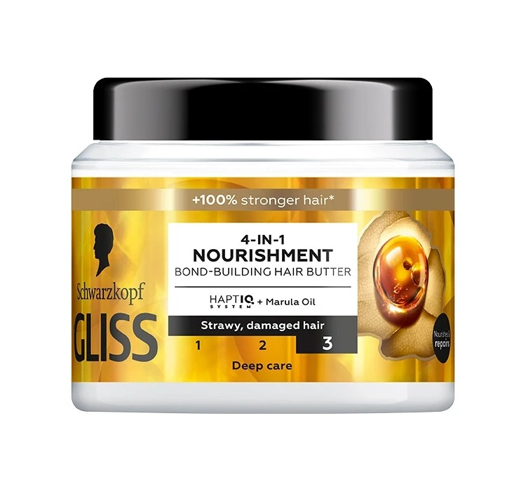 Маска для волосся 4в1 Nourishment Gliss 400мл