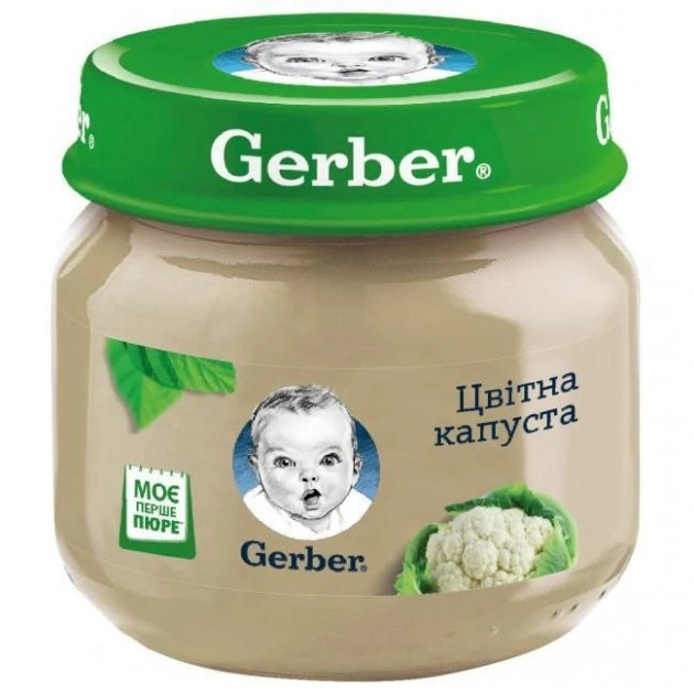 Пюре Цвітна капуста Gerber, 80 г
