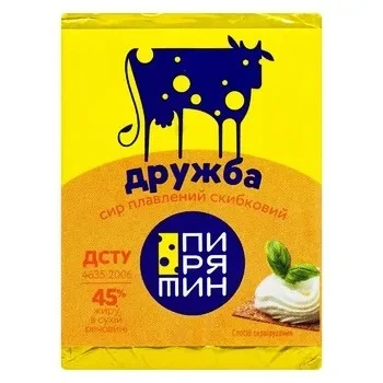 Сир плавлений Дружба Пирятин, 70 г
