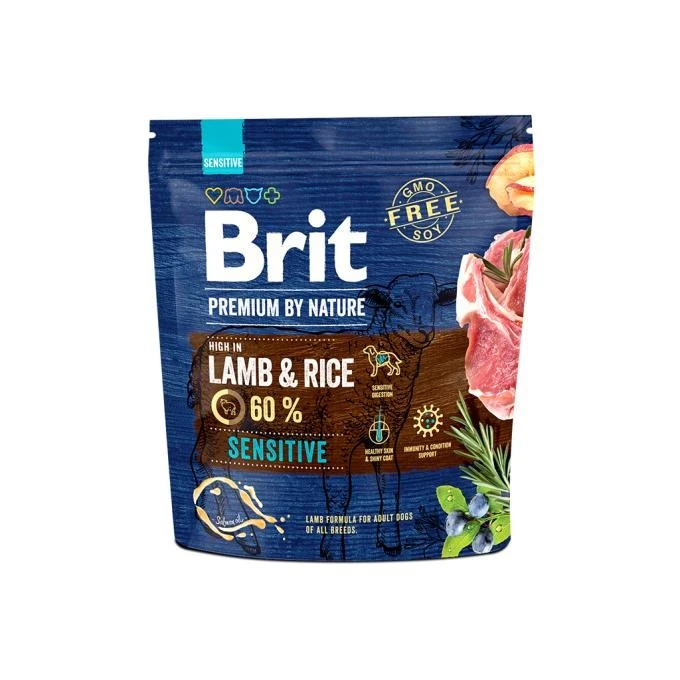 Корм для собак індичка з індичкою печінкою Premium by Nature з/б Brit, 400 г