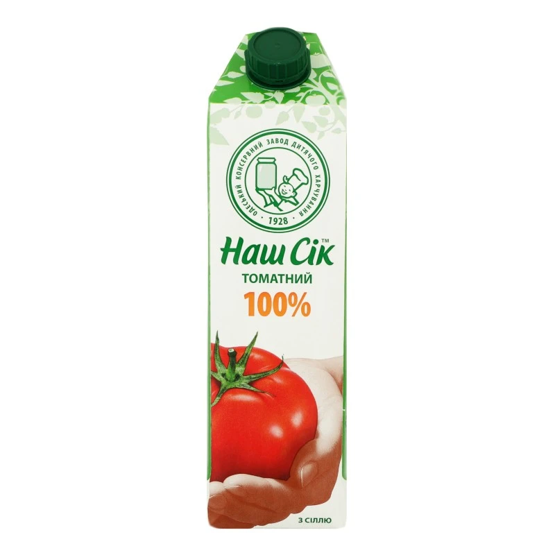 Сік Томат Наш Сік, 0.95 л