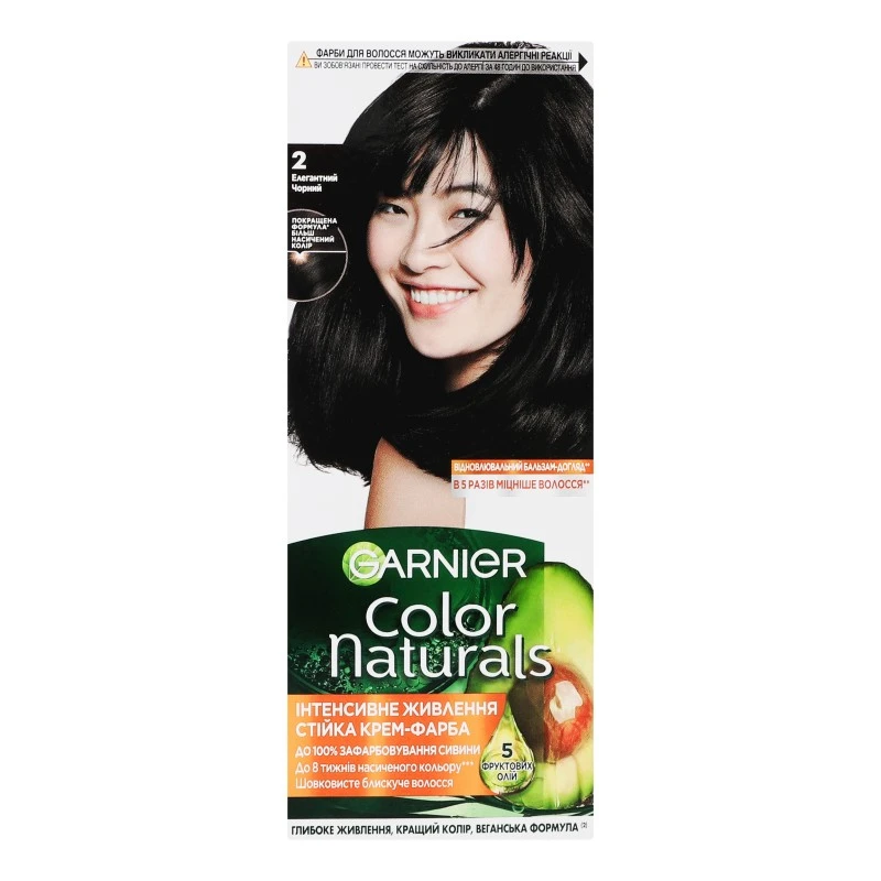 Крем-фарба для волосся Color Naturals  2 Garnier, 157 мл