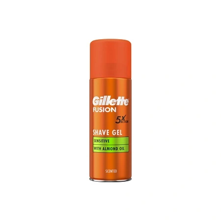 Гель для гоління для чутливої шкіри Fusion 5 Gillette, 200 мл
