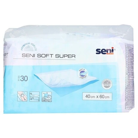 Пелюшки 40х60 см Soft Basic Seni, 30 шт/уп.