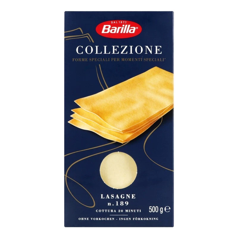 Макаронні вироби Collezione Lasagne Barilla, 500 г