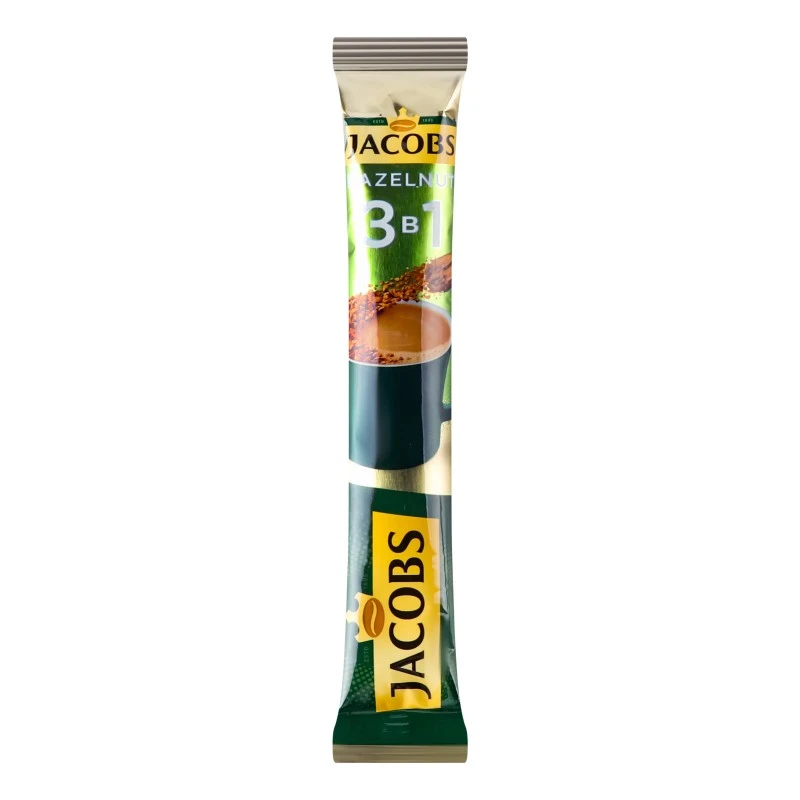 Напій кавовий розчинний 3в1 Hazelnut Jacobs, 15 г