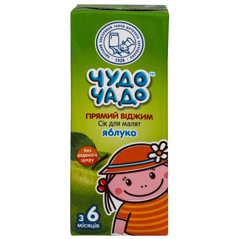 Сік Яблуко Чудо Чадо, 0.2 л