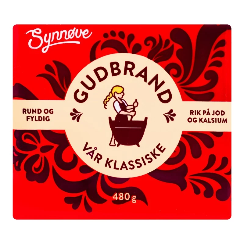 Сир Гудбрандсдален Synnove, 480 г
