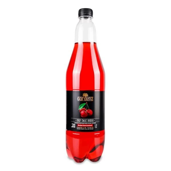Сидр білий солодкий газований Вишня Gardenz, 1 л
