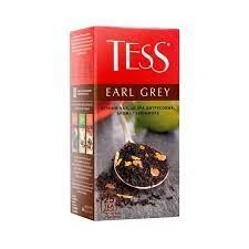 Чай пакетований чорний Earl Grey Tess, 25 шт/уп.