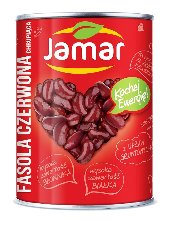 Консервована квасоля червона Jamar, 400 г