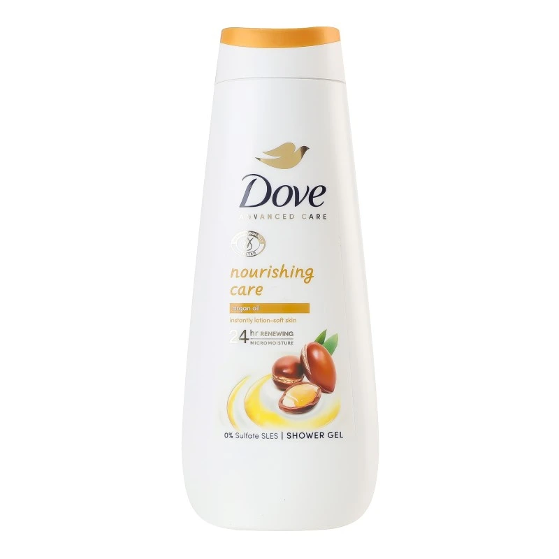 Гель для душу Nourishing Care Argan Oil Dove, 400 мл