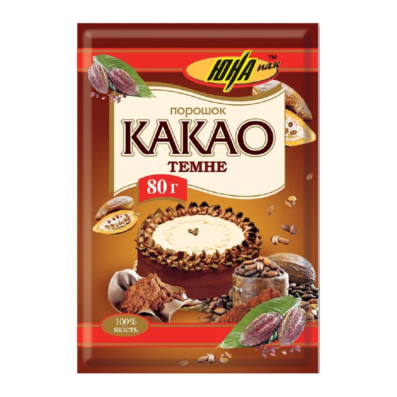 Какао-порошок Una-pack, 80 г