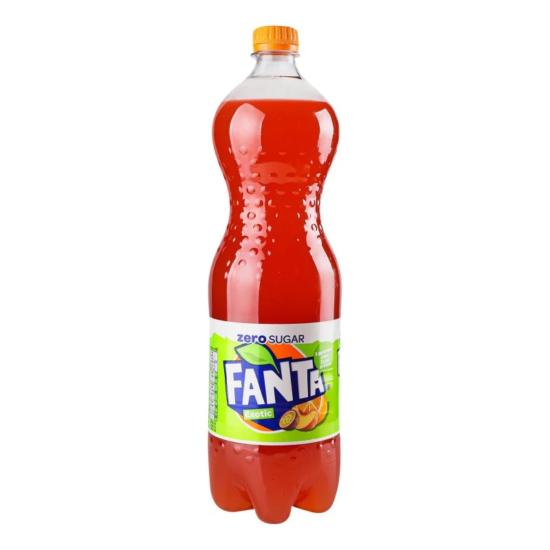 Напій газований Екзотік зеро Fanta, 1.25 л